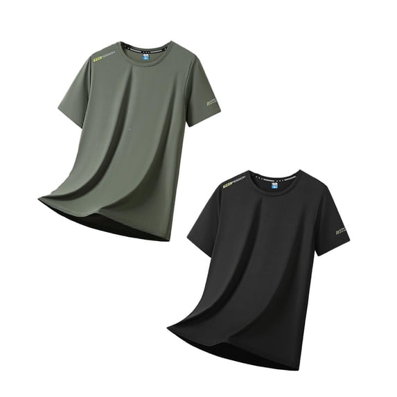 Mens Shorts Quick Drying Short Sleeve T-Shirt Lightweight Workout T Shirts for Gym,Athletic,Running