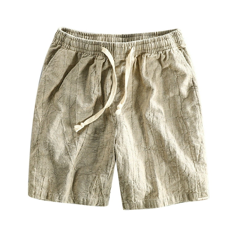 Mens cotton shorts walmart on sale