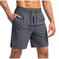 thumbnail image 1 of Mens Shorts Summer Absorb Sweat Hybrid Quick Dry Shorts Pull On Stretch Adjustable Sweatpant 7" Lightweight Golf Shorts Workout Running Gym Shorts with Pockets, 1 of 7