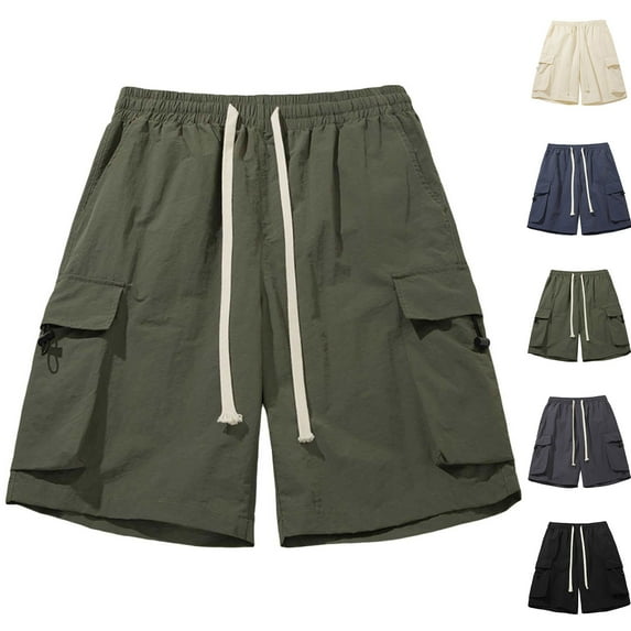 Mens Shorts Workout Athletic Shorts with Pockets Casual Work Hiking Shorts Men's Shorts Casual Summer Shorts Mens Running Shorts with Pockets