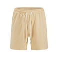 thumbnail image 1 of Mens Shorts Workout Shorts With Pockets 7'' Lightweight Dry Athletic Gym Running Shorts Cargo Shorts for Men Khaki XL, 1 of 3