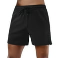thumbnail image 1 of Mens Shorts – Zipper Pocket Cargo Shorts Men's Summer Solid Color Running Shorts Breathable Training Shorts For Fitness And Basketball 3 Inch Athletic Workout Shorts, 1 of 4