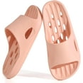 Mens Shower Shoes With Holes Dry Quickly Bath Slippers Womens Non Slip