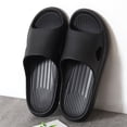 thumbnail image 1 of Mens Shower Slide Slippers, Bathroom House Shoes, Lightweight Soft Sole Indoor Sandals, Non‑Slip Home Footwear, 1 of 7