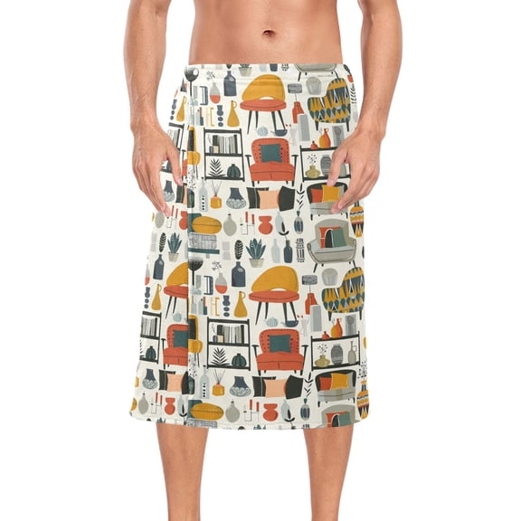 Mens Shower Wrap Adjustable Bath Wrap Towel Body Towels for Gym Shower Sauna Spa Vases Sofas Cabinets 60x28