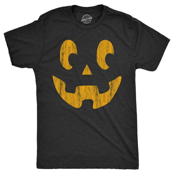 Mens Side Eye Steve Pumpkin T Shirt Funny Halloween Jack O Lantern Weird Smile Tee for Guys Graphic Tees