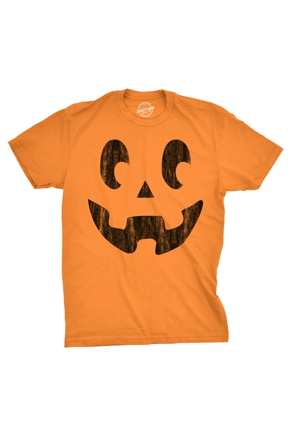 Mens Side Eye Steve Pumpkin T Shirt Funny Halloween Jack O Lantern Weird Smile Tee for Guys Graphic Tees