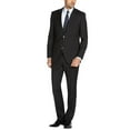 thumbnail image 1 of Mens Side Vent 2-piece Black Modern Fit Suit DTI DARYA, 1 of 3
