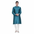thumbnail image 1 of Bollywood Designer Indian Silk Festive Diwali Kurta Churidaar Set Ethnic Costum, 1 of 2