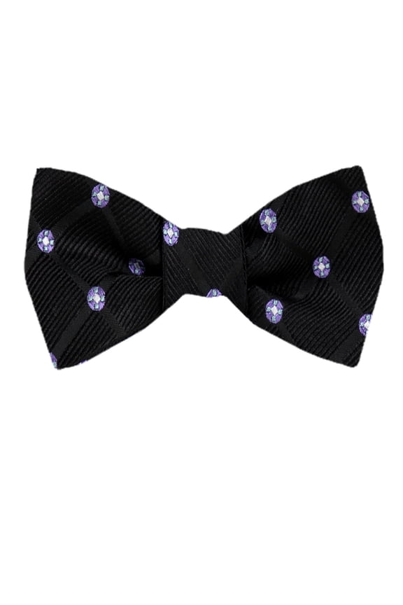 Mens Silk Designer Self Tie Bow Tie