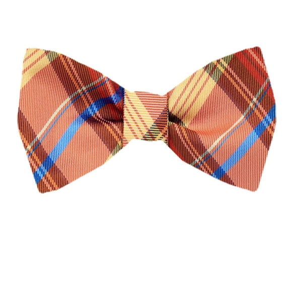 Mens Silk Designer Self Tie Bow Tie