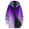 thumbnail image 1 of Mens Simple Plus Velvet Thick Coat Jacket In Autumn And Winter, 1 of 6