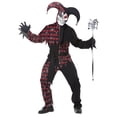 thumbnail image 1 of Mens Sinister Jester Halloween Costume, 1 of 2