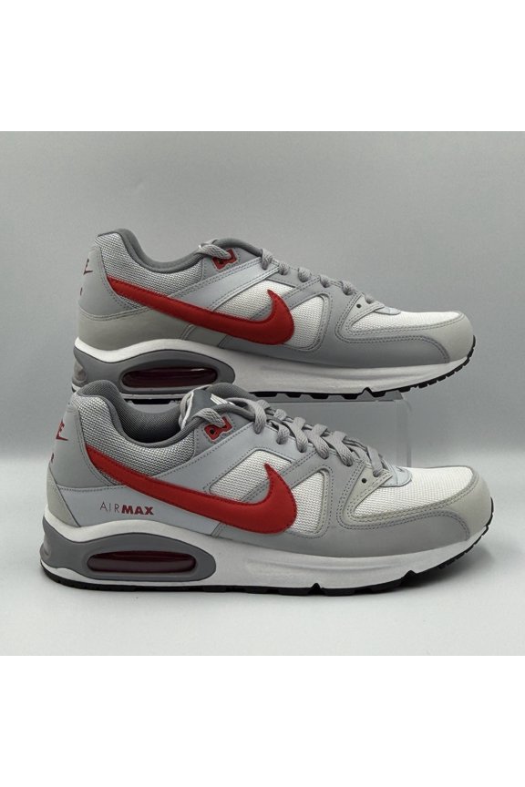 Mens Size 11 Nike Air Max Command White University Red 629993-106