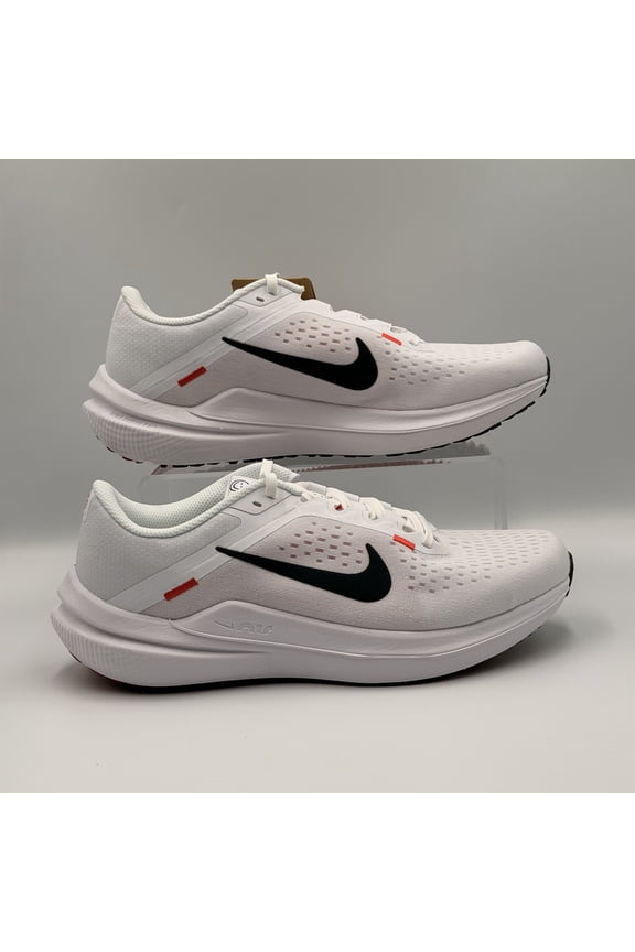 Mens Size 12.5 Nike Winflo 10 White Black Crimson DV4022-100