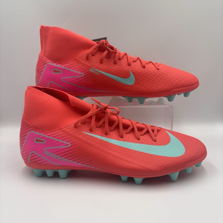 Size 12 Mens Nike Zoom Mercurial Superfly 10 Academy AG  - FQ8329-600 Nike Zoom Mercurial Superfly 10 Academy AG Soccer Cleats  main image 2