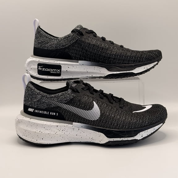 Mens Size 7.5  Nike ZoomX Invincible Run Flyknit 3 Oreo DR2615-002