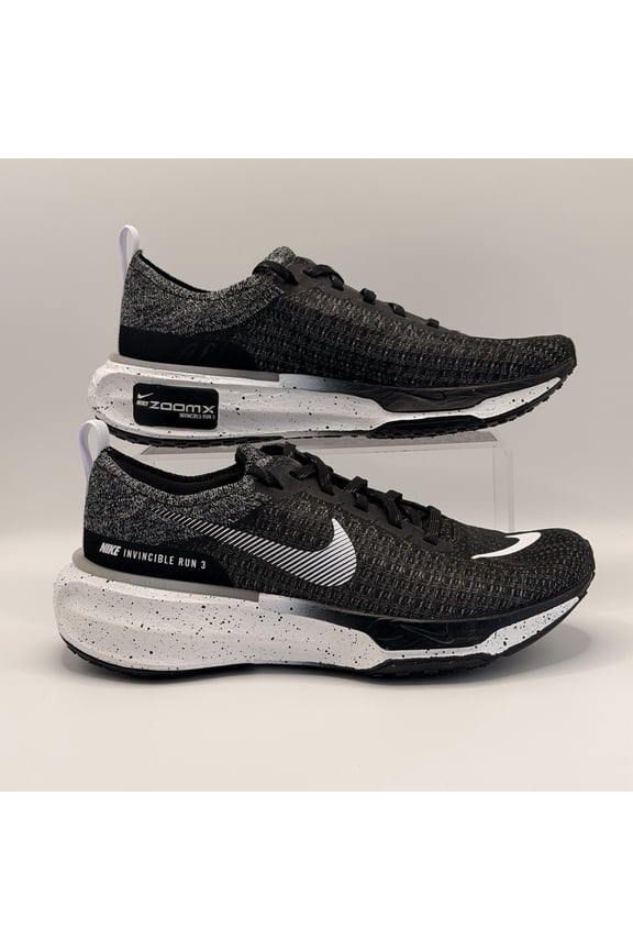 Mens Size 7.5  Nike ZoomX Invincible Run Flyknit 3 Oreo DR2615-002
