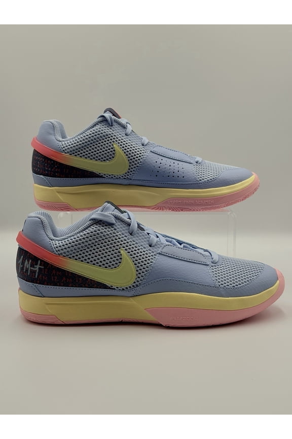 Mens Size 8.5 Nike Ja 1 Day One Cobalt Bliss Citron Tint DR8785-400