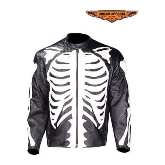 Mens Skeleton Jacket - Medium