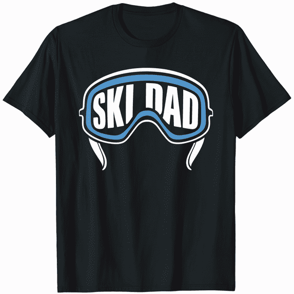 Mens Ski Dad T Shirt, Funny Ski Shirts Tshirt