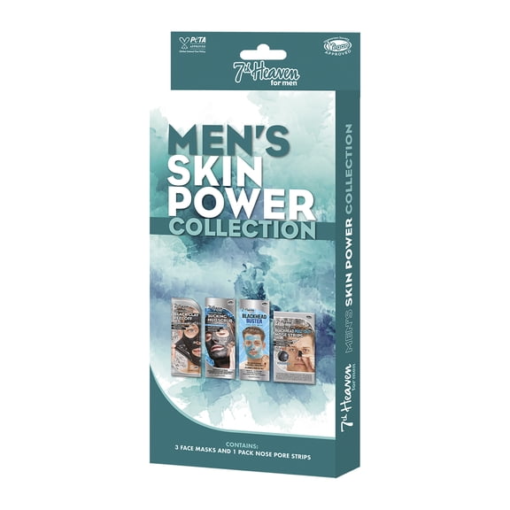Mens Skin Power Face Mask Collection by 7th Heaven for Men - 3 Pc