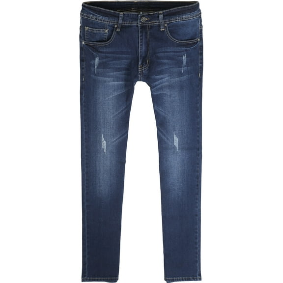 Mens Skinny Fit Denim Pants Jeans