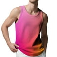 thumbnail image 1 of Mens Sleeveless Shirts, Workout Tops for Men Summer Plus Size Outdoor Quick Dry Ombre Tie Dye Athletic Crewneck Tank Top S-5XL, 1 of 6