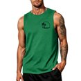 thumbnail image 1 of Mens Sleeveless Tank Tops Workout Muscle Gym Athletic T-Shirts Vintage Graphic Printed Hawaiian Summer Beach Cut Off Shirts, 1 of 3