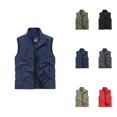 thumbnail image 1 of Mens Sleeveless Vest, Lightweight Outdoor Work Jacket, Summer Hiking Travel Breathable Outerwear with Multiple Pockets, 1 of 5