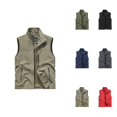 thumbnail image 1 of Mens Sleeveless Vest, Lightweight Outdoor Work Jacket, Summer Hiking Travel Breathable Outerwear with Multiple Pockets, 1 of 9