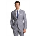 thumbnail image 1 of Mens Slim Fit Blazer Jacket Two-Button Notched Lapel Casual Suit Jacket, 1 of 10