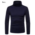 thumbnail image 1 of Mens Slim Fit Casual Turtleneck Sweaters Knitted Pullover Thermal Sweaters, 1 of 4