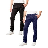 Real School Young Men's Uniform 5-Pocket Stretch Skinny Leg Pant ...