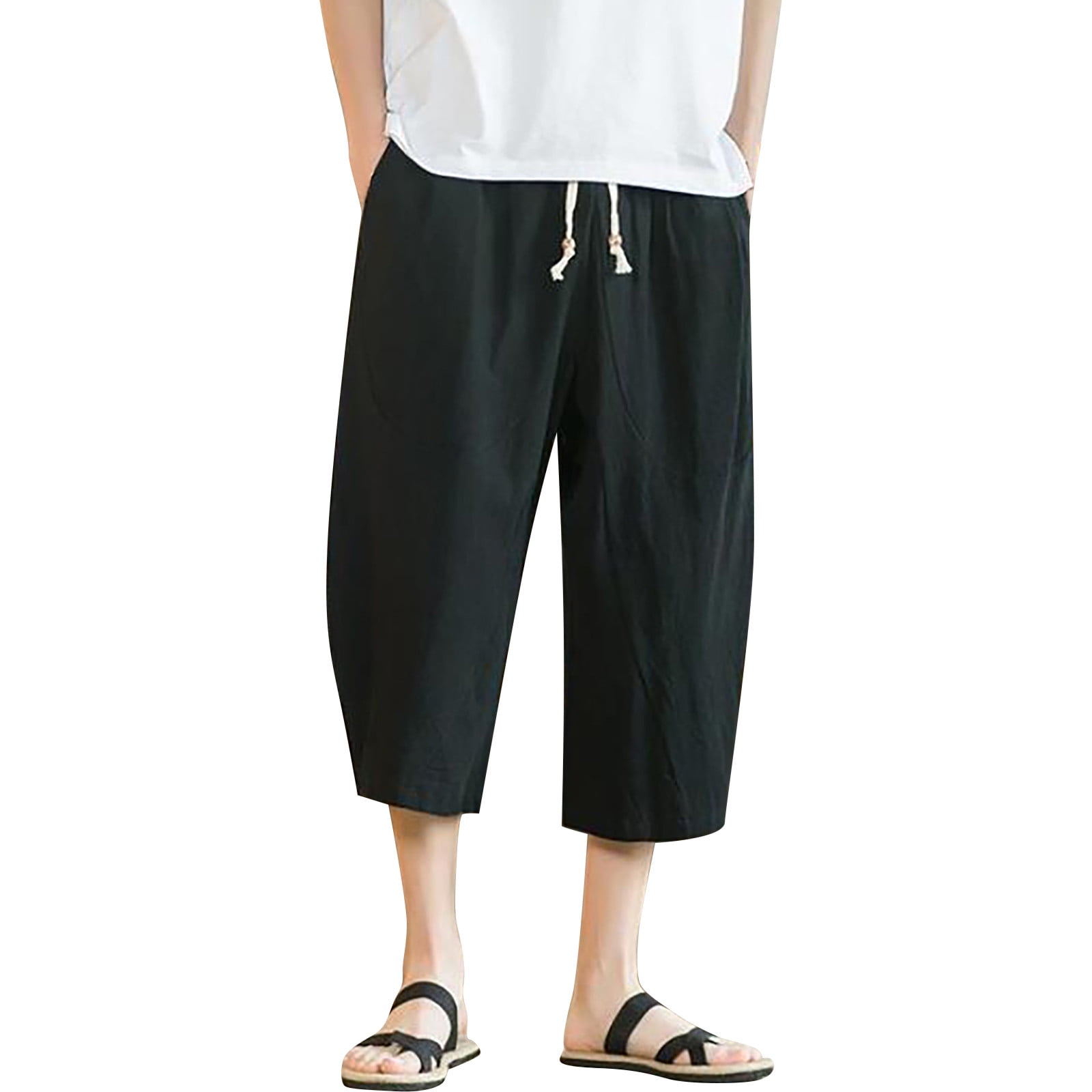 Mens Slim Fit Dress Pants Travel Pants Men