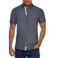thumbnail image 1 of Mens Slim Fit Short Sleeve Button Down Oxford Shirt, 1 of 2