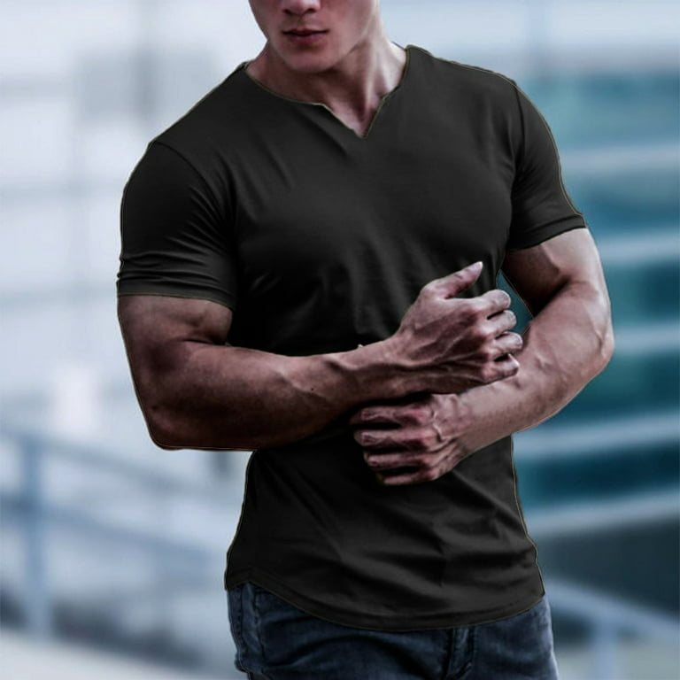 Designer muscle fit t cheap shirts