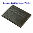 thumbnail image 1 of Mens Slim Leather Wallet Card Holder Front Pocket Wallets Credit ID Pocket Thin, 1 of 7