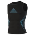 thumbnail image 1 of Mens Slimming Compression Shirt, Slimming Undershirt Shirts for Men Body Shaper Vest Shapewear Tummy Control Workout Fitness Vest Blue, 1 of 5