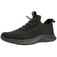 thumbnail image 1 of Mens Slip On Walking Shoes Lightweight Workout Shoes Breathable Mesh Fashion Trainers Athletic Gym Sneakers Casual Running Tennis 9.5, 1 of 6