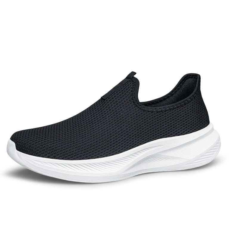 Men\'s Breathable Mesh Slip-On Athletic Walking Sneakers Amazon.com | Socviis Mens Slip On Running Shoes Athletic  main image 2