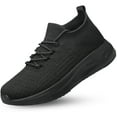 thumbnail image 1 of vibdiv Mens Slip on Walking Shoes Comfort Lightweight Breathable Sock Shoes Non Slip Mesh Casual Workout Tennis Gym Running Sneakers Black Size 13, 1 of 9