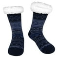 thumbnail image 1 of Mens Slipper Socks, PUTUO Non Slip Fuzzy Socks, Cozy Warm Slipper Socks for men, Fluffy Winter Christmas Socks Mens Christmas Gifts, Size 9-12,1 Pair, 1 of 6