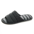 thumbnail image 1 of Mens Slippers Home Memory Foam Slip On House Shoes Open Toe Non Slip Comfortable Casual Indoor Outdoor Colorful Mens Slipper Size 42, 1 of 6