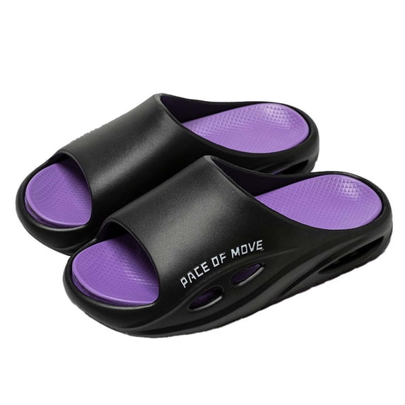Mens Slippers,Men Quick Dry Non- Massage Soft Sole Slippers for Home Indoor Use,Slippers for Men,Purple,9