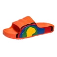 thumbnail image 1 of Mens Slippers,Men Slippers EVA Thick Sole Lightweight Comfort Summer Slippers for Outdoor Indoor Casual Wear,Slippers for Men,Orange,3.5, 1 of 9