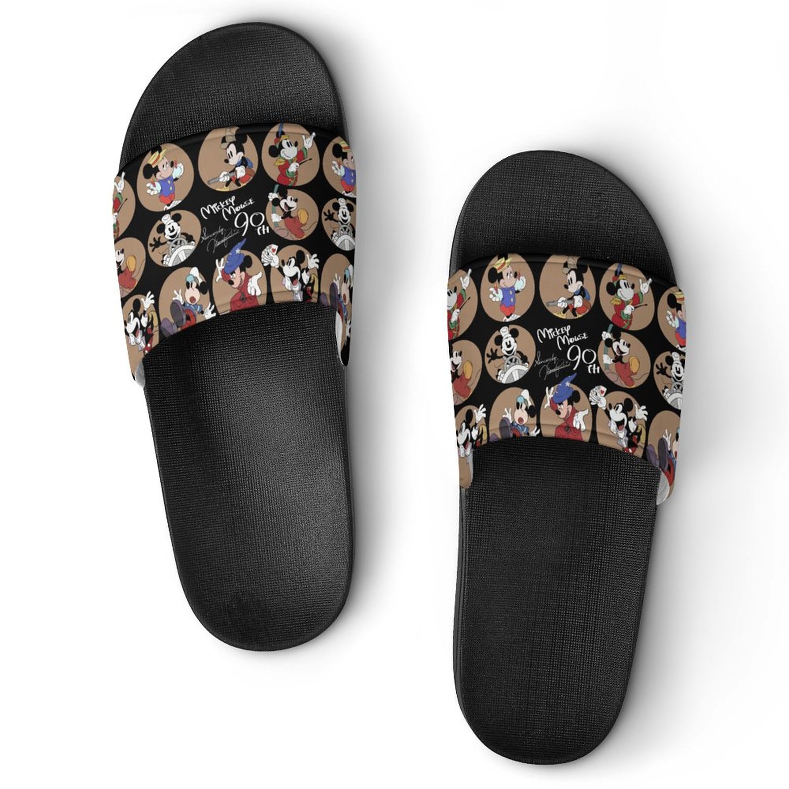 mens mickey mouse slippers