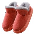 thumbnail image 1 of Mens Slippers,Winter Memory Foam Slippers Soft Closed Toe Non Sole for Men Women Comfort,Slippers for Men,Orange,7, 1 of 9