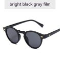 thumbnail image 1 of Mens Small Frame Retro Sunglasses for Travel, Fashion, Party, and Hip Hop, Featuring Point Rivets and a Stylish Design, 1 of 5
