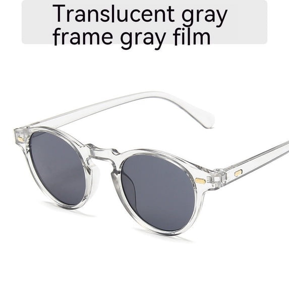 Mens Small Frame Retro Sunglasses for Travel, Fashion, Party, and Hip Hop, Featuring Point Rivets and a Stylish Design